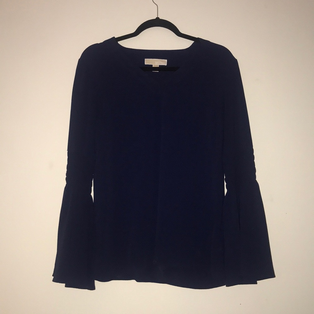 Michael Kors Navy Blouse